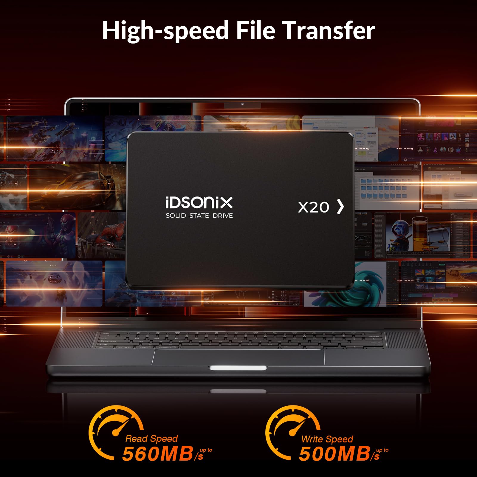 Amazon.com: iDsonix 2TB 2.5'' SATA Internal SSD, SATA III 6GB/s
